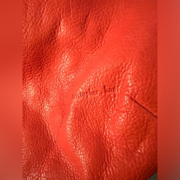 Christopher Kon — Salmon Leather Shoulder Bag - Picture 10 of 11